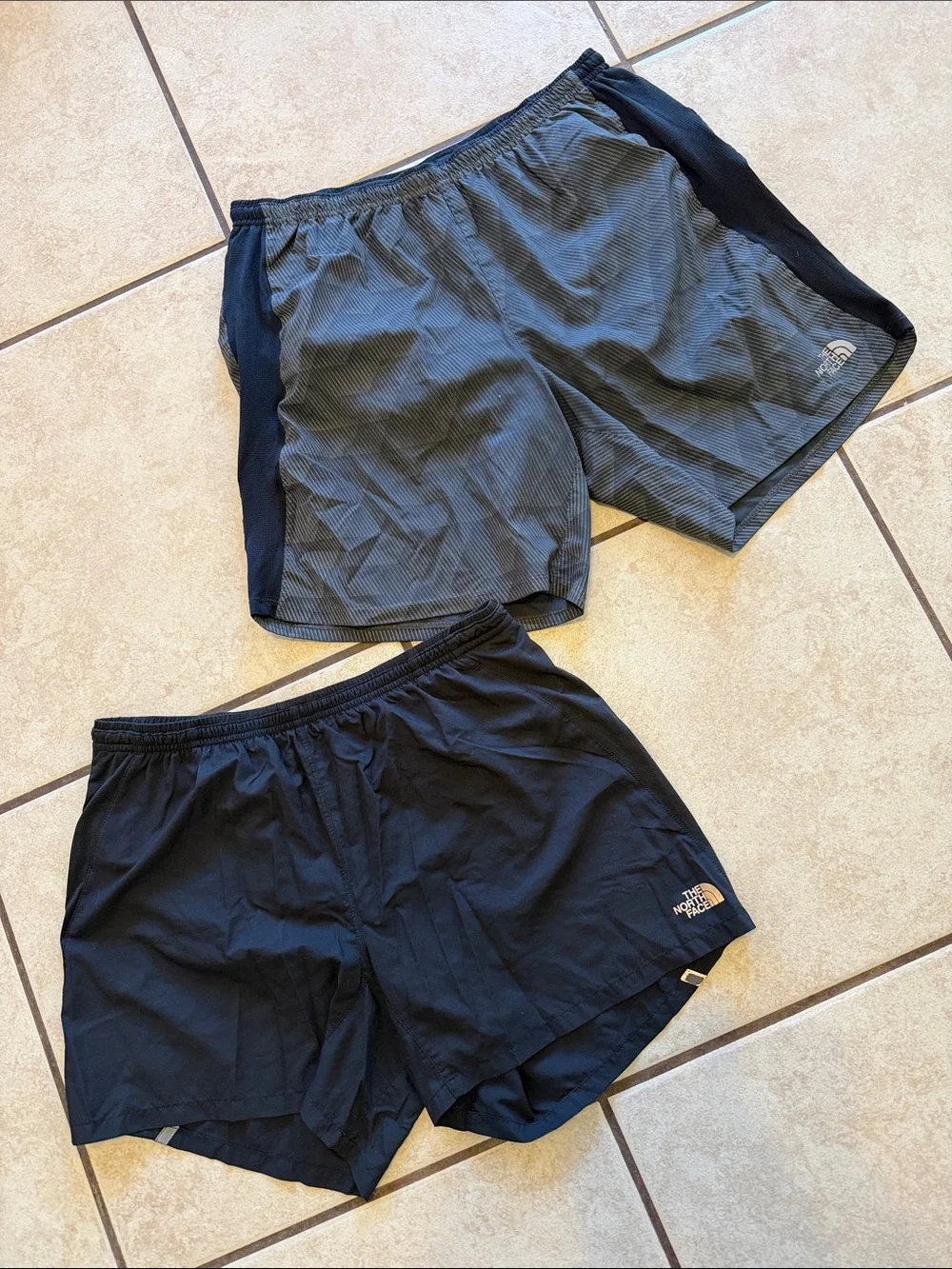 The North Face Men's Athletic Shorts bundle Black & Gray